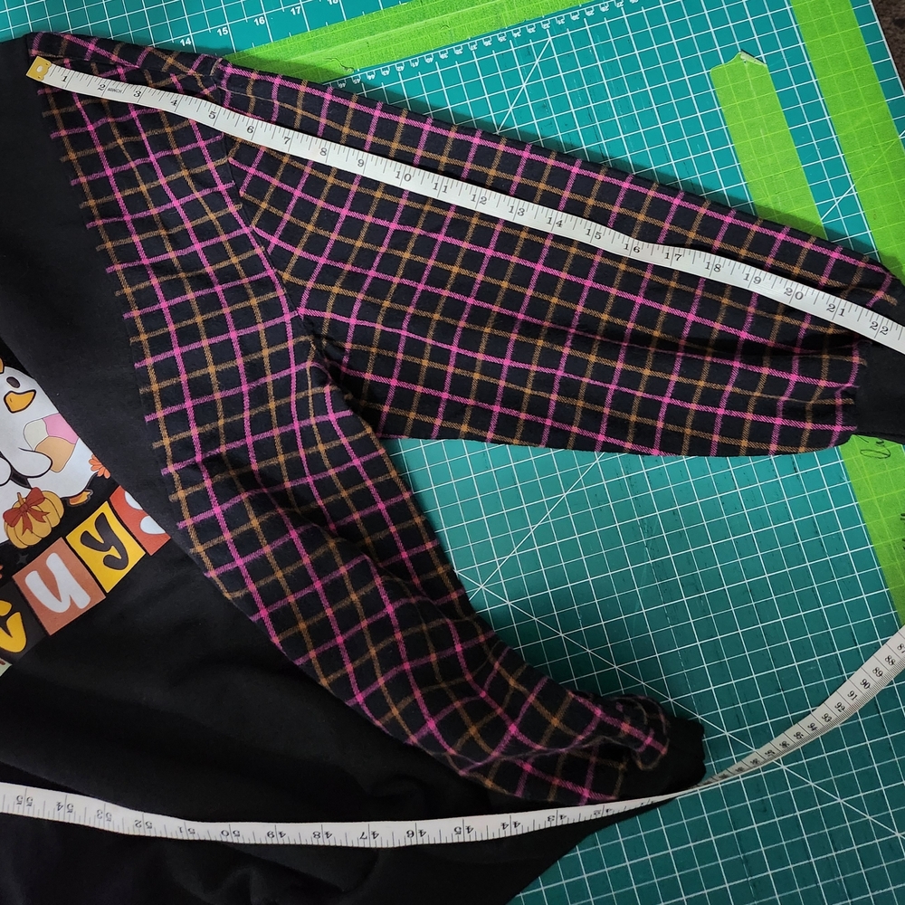 Upcycled Oversized Halloween Sweatshirt - Picture 3 of 5